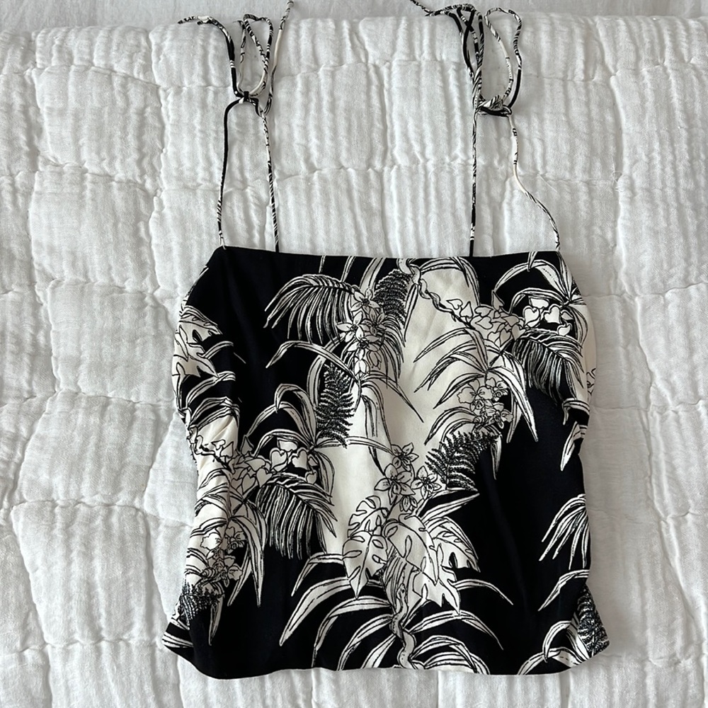 New Reformation Tie Strap Top - 4